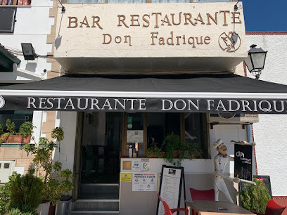 Restaurante Don Fadrique - Paseo de Extremadura, 69, 06260 Monesterio, Badajoz, Spain