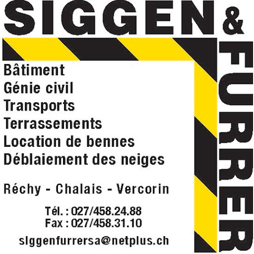 Entreprise Siggen & Furrer SA, Bâtiment et Génie civil - Siders