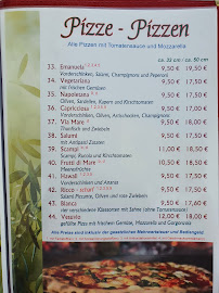 Menu du Tre Olive Ristorante Pizzeria à Spalt