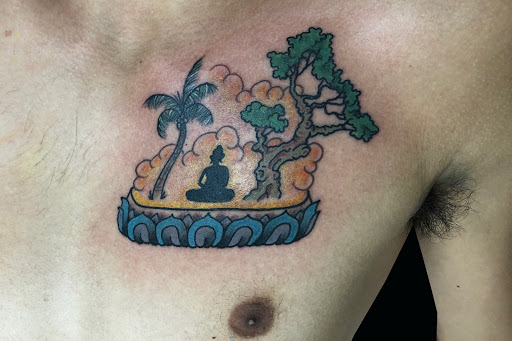 Explore japanese words tattoo ideas, creative tattoo ideas in Lahaina, available at Sweet Trade Tattoo