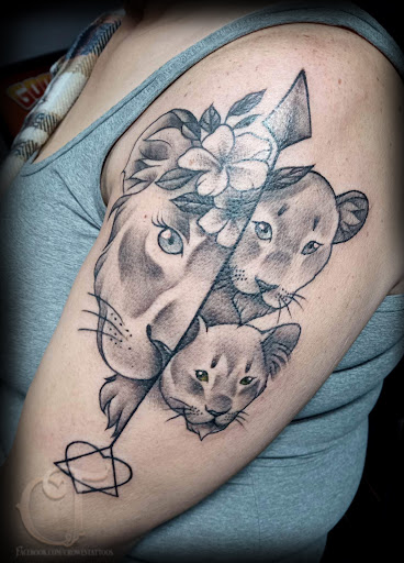 Explore electricity tattoo ideas, creative tattoo ideas in Houlton, available at Crowes Tattoos