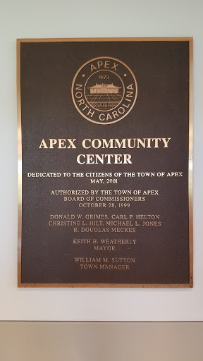 Community Center «Apex Community Center», reviews and photos, 53 Hunter St, Apex, NC 27502, USA