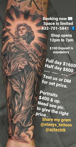 Tattoo Shop «Aztec Ink», reviews and photos, 8920 North Fwy, Houston, TX 77037, USA