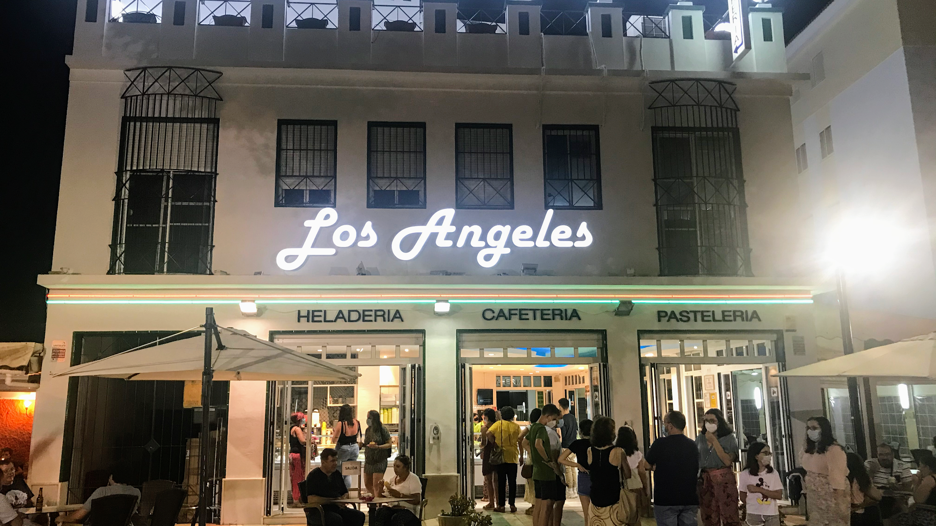 Heladería pastelería cafetería Los Angeles