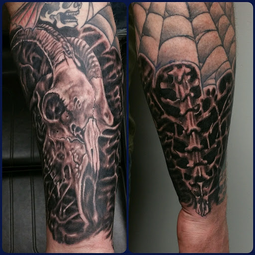 Explore shoulder tattoo idea, creative tattoo ideas in Casper, available at Final Thoughts