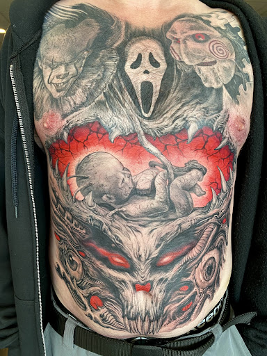 Explore lightsaber tattoo ideas, creative tattoo ideas in Orange Park, available at Revelation Tattoo company