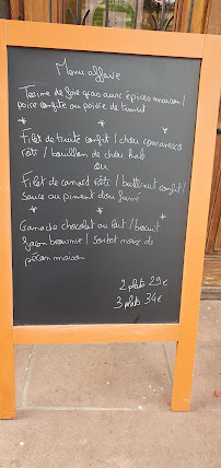 Restaurant L'incontournable à Colmar menu