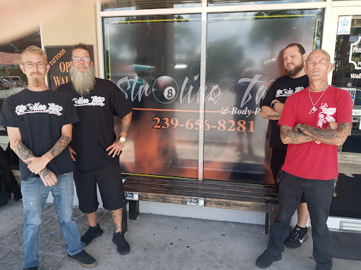 Find state of california tattoo ideas for your next unique tattoo in North Fort Myers at Str8line Tat2 & Body Piercing