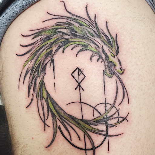 Explore chick tattoo ideas, creative tattoo ideas in Shelbyville, available at The Copper Phoenix