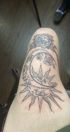 Explore tattoo ideas thigh, creative tattoo ideas in Ozark, available at Olympus Heights