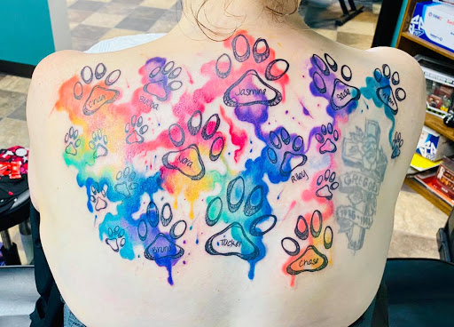 Explore witchcraft tattoo ideas, creative tattoo ideas in Osceola, available at Valley Of The Inkd