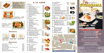 Yokohama à Saint-Gratien menu
