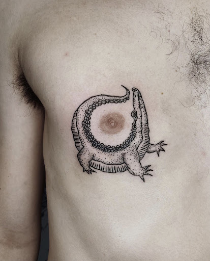 Explore engineering tattoo ideas, creative tattoo ideas in Carefree, available at Lucid Arts - Design & Tattoo