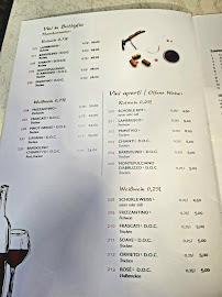 Carte du Pizzeria bei Ambrosino à Schwieberdingen