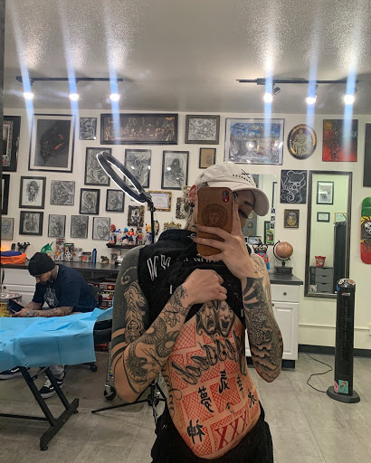 Explore alice in chains tattoo ideas, creative tattoo ideas in Palm Desert, available at Picazo Tattoo Studio