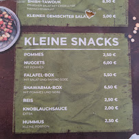 Sindbad Neumünster à Neumünster menu