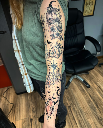 Explore quote tattoo ideas for men, creative tattoo ideas in Hudson Falls, available at ALTERED ADDICTION TATTOOS