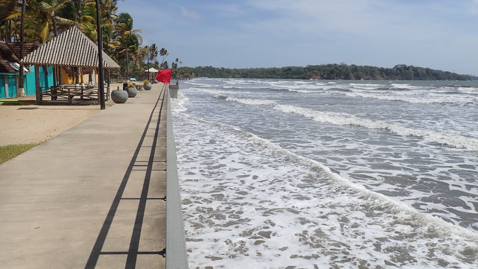 Fotografija Manzanilla beach z srednje stopnjo čistoče