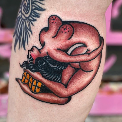 Explore inner forearm tattoo cover up ideas, creative tattoo ideas in Springfield, available at Good Heart Tattoos