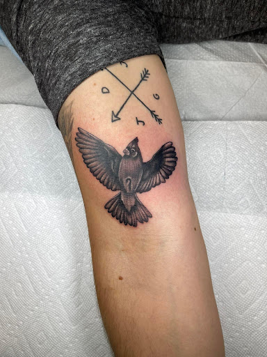 Explore guy back tattoo ideas, creative tattoo ideas in Glenside, available at Yellow Rose Tattoo