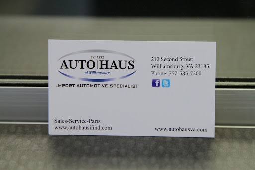 Used Car Dealer «Auto Haus (Williamsburg)», reviews and photos, 212 2nd St, Williamsburg, VA 23185, USA