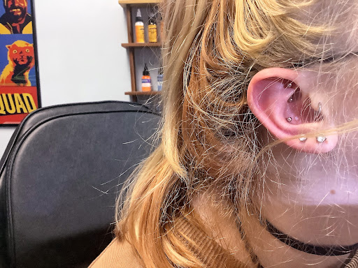 Explore music lover tattoo ideas, creative tattoo ideas in Whitehall, available at Beachside Tattoos & Smoke Shop