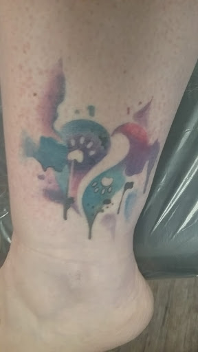 Explore guy thigh tattoo ideas, creative tattoo ideas in Steamboat Springs, available at Black Rabbit Tattoo