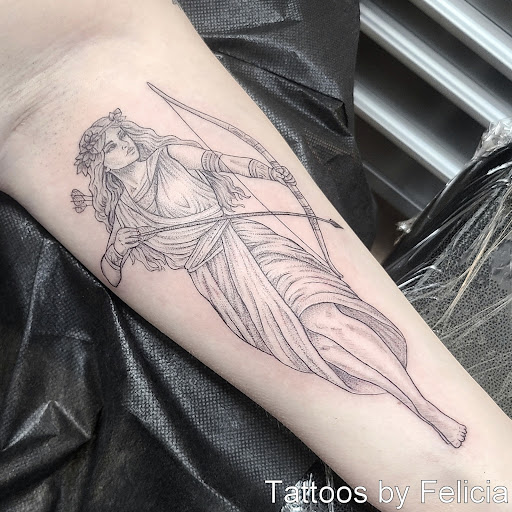 Explore above eyebrow tattoo ideas, creative tattoo ideas in Fort Myers, available at Tiger Lotus Tattoo and Piercing