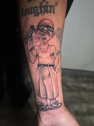 Explore jack sparrow tattoo ideas, creative tattoo ideas in Atlanta, available at Iron Palm Tattoos & Body Piercing Atlanta