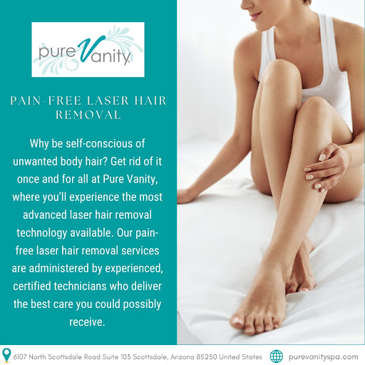 Laser Hair Removal Service «Pure Vanity Spa», reviews and photos, 20511 N Hayden Rd, Scottsdale, AZ 85255, USA