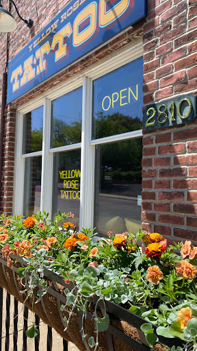 Explore heart and rose tattoo ideas, creative tattoo ideas in Glenside, available at Yellow Rose Tattoo