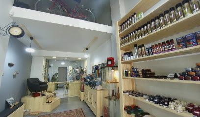 The shoe repair shop