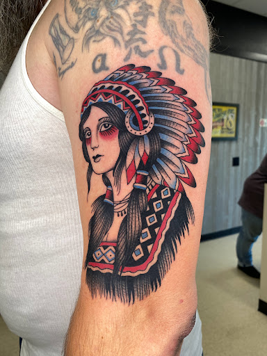 Explore first male tattoo ideas, creative tattoo ideas in Elkin, available at Black Bear Tattoo