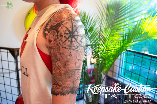 Find tattoo ideas stars for your next unique tattoo in Salisbury at Keepsake Custom Tattoo & Body Piercing Laser Tattoo Removal