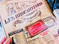 Les Brocanteurs à Rennes menu