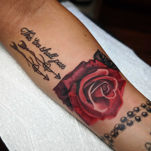 Explore cute halloween tattoo ideas, creative tattoo ideas in Tulia, available at Mister Placasos Tattoo Shop
