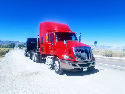 Semi Truck and Trailer Road Service