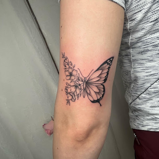 Explore geometric tattoo ideas, creative tattoo ideas in Foley, available at Emerald Ink Tattoos by Victoria