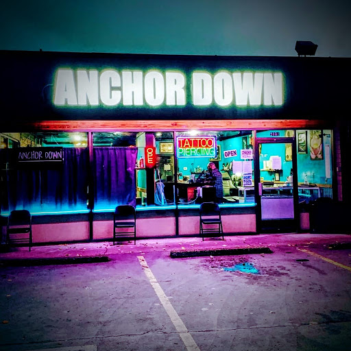 Explore sleeve tattoo idea, creative tattoo ideas in Longview, available at Anchor Down Tattoo and Piercing