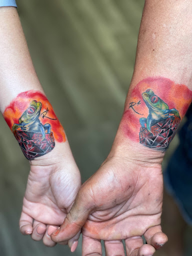 Explore tattoo ideas for police, creative tattoo ideas in Watford City, available at Soulful Ink Studios