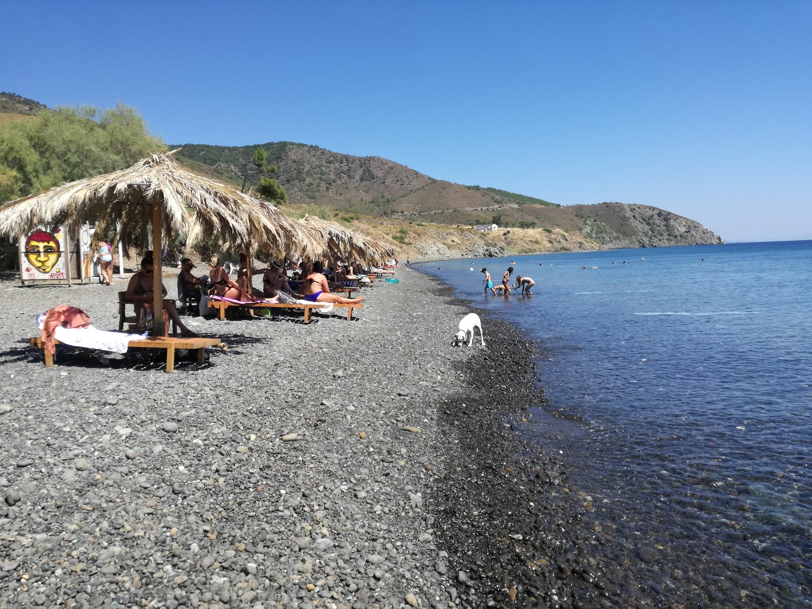 Foto de Paralia Charamida II con playa amplia