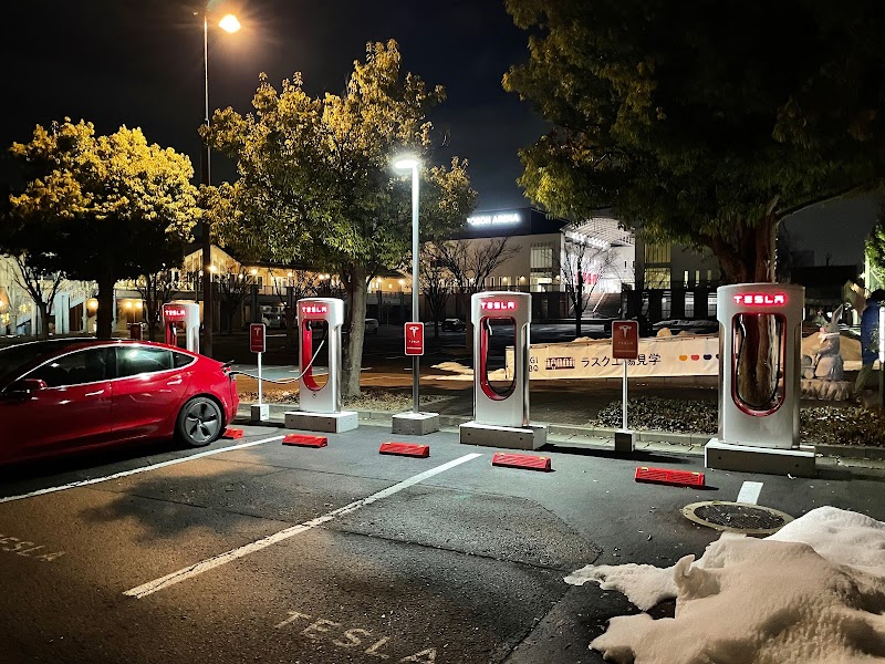 Tesla充電スタンド