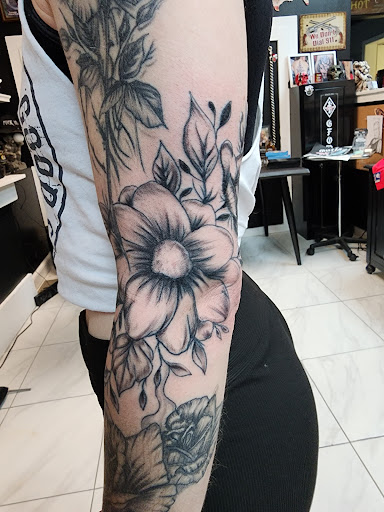 Explore small fine line tattoo ideas, creative tattoo ideas in Milford, available at Boston John Tattoos