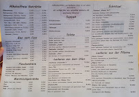 Menu / carte de Restaurant Dorfwirt à Pfronten