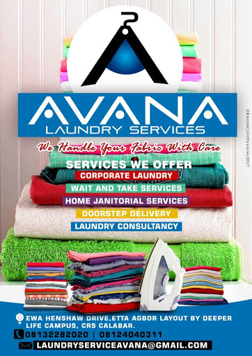 Avana Laundry Services, 3B Bassey Ewa Henshaw Drive, Etta Agbor, Municipal, Calabar, Nigeria, Courier Service, state Cross River