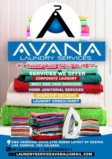 Avana Laundry Services, 3B Bassey Ewa Henshaw Drive, Etta Agbor, Municipal, Calabar, Nigeria, Laundry Service, state Cross River