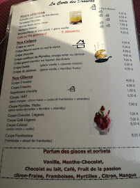 1647 à La Clusaz menu