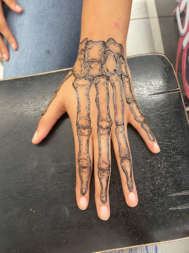 Explore finger tattoo cover up ideas, creative tattoo ideas in South Padre Island, available at Peggys Temporary & Permanent Tattoos