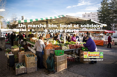 Desclics Paysan - Marché bio, local et solidaire en Rhône- Alpes à Faramans