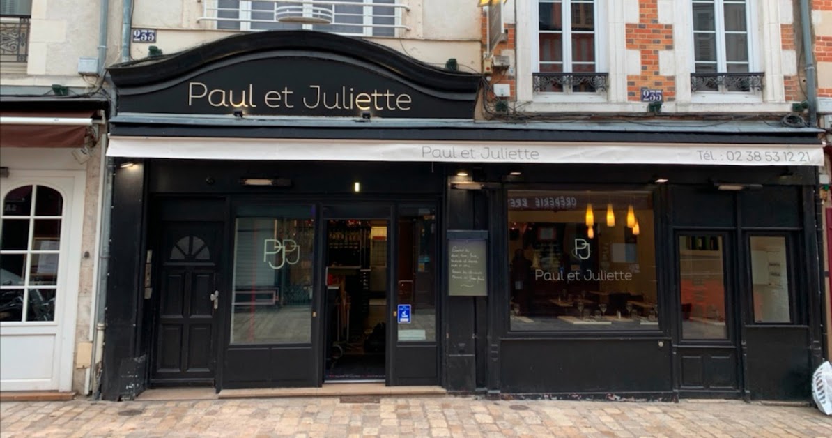 Restaurant Paul & Juliette 45000 Orléans